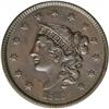Image 1 : 1835 1C Head of 1836 MS63 Brown NGC. N-7, R.1. Late Di 1835[1C] Head of 1836. N-7, R.1. MS63 Brown N