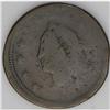 Image 3 : 1835 1C Large 8 and Stars--Questionable Authenticity-- 1835[1C] Large 8 and Stars. N-9, R.4. Good 4 