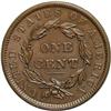 Image 2 : 1837 1C Head of 1838. N-9, R.1. MS65 Brown NGC. MS60 E 1837[1C] Head of 1838. N-9, R.1. MS65 Brown N