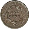 Image 2 : 1838 1C N-3, R.1. MS63 Brown NGC. AU58 EAC. Lustrous s 1838[1C] N-3, R.1. MS63 Brown NGC. AU58 EAC.