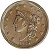 Image 1 : 1838 1C N-12, R.2. MS65 Brown NGC. MS60 EAC. A remarka 1838[1C] N-12, R.2. MS65 Brown NGC. MS60 EAC.