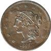 Image 1 : 1839 1C Booby Head. N-13, R.2. MS63 Brown NGC. AU55 EA 1839[1C] Booby Head. N-13, R.2. MS63 Brown NG