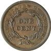 Image 2 : 1840 1C Small/Large Date--Reverse Planchet Flaw--NCS. 1840[1C] Small over Large Date. N-2, R.2--Reve