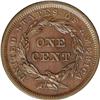 Image 2 : 1841 1C MS64 Brown NGC. N-3, R.2. A die crack ventures 1841[1C] N-3, R.2. MS64 Brown NGC. AU50 EAC.