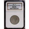 Image 3 : 1841 1C MS63 Brown NGC. N-7, R.2. The two lumps beneat 1841[1C] N-7, R.2. MS63 Brown NGC. XF45 EAC.