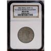 Image 3 : 1842 1C Small Date MS63 Brown NGC. N-2, R.1. A beautif 1842[1C] Small Date. N-2, R.1. MS63 Brown NGC