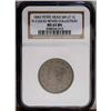 Image 3 : 1843 1C Petite Head, Small Letters MS63 Brown NGC. N-3 1843[1C] Petite Head, Small Letters. N-3, Hig