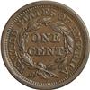 Image 2 : 1843 1C Mature Head, Large Letters MS62 Brown NGC. N-1 1843[1C] Mature Head, Large Letters. N-16, R.