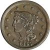 Image 1 : 1845 1C N-9, R.2--Improperly Cleaned--NCS. Unc Details 1845[1C] N-9, R.2--Improperly Cleaned--NCS. U