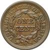 Image 2 : 1846 1C Small Date. N-4, R.1. MS62 Brown NGC. AU50 EAC 1846[1C] Small Date. N-4, R.1. MS62 Brown NGC