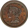 Image 1 : 1846 1C Small Date--Improperly Cleaned--NCS. Unc Detai 1846[1C] Small Date. N-15, High R.4--Improper