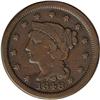 Image 1 : 1846 1C Small Date Fine 12 NGC. N-15, High R.4. Brown 1846[1C] Small Date. N-15, High R.4. Fine 12 N