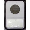 Image 4 : 1847 1C MS62 Brown NGC. N-3, R.3. A large rim cud is p 1847[1C] N-3, R.3. MS62 Brown NGC. XF45 EAC.