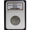 Image 1 : 1847 1C N-8, R.3. MS62 Brown NGC. AU50 EAC. Grellman s 1847[1C] N-8, R.3. MS62 Brown NGC. AU50 EAC.