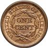 Image 2 : 1847 1C N-14, High R.4. MS64 Brown NGC. MS63 EAC. Grel 1847[1C] N-14, High R.4. MS64 Brown NGC. MS63