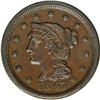 Image 1 : 1847 1C N-20, R.3. AU58 NGC. VF30 EAC. Grellman state 1847[1C] N-20, R.3. AU58 NGC. VF30 EAC.
