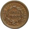 Image 2 : 1847 1C N-26, High R.3. MS62 Brown NGC. AU55 EAC. Grel 1847[1C] N-26, High R.3. MS62 Brown NGC. AU55