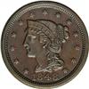 Image 1 : 1848 1C N-5, R.4--Improperly Cleaned--NCS. Unc Details 1848[1C] N-5, R.4--Improperly Cleaned--NCS. U