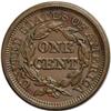 Image 2 : 1848 1C MS64 Brown NGC. N-25e, R.4. The M in AMERICA i 1848[1C] N-25, R.4. MS64 Brown NGC. MS60 EAC.