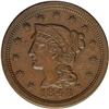 Image 1 : 1848 1C N-32, Low R.6. AU58 NGC. VF20 EAC. Grellman st 1848[1C] N-32, Low R.6. AU58 NGC. VF20 EAC.