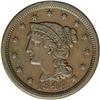 Image 1 : 1848 1C N-34, High R.5. AU53 NGC. VF30 EAC. Grellman s 1848[1C] N-34, High R.5. AU53 NGC. VF30 EAC.