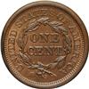 Image 2 : 1850 1C MS65 Brown NGC. N-12b, R.1. Intermediate Die S 1850[1C] N-12, R.1. MS65 Brown NGC. MS63 EAC.