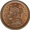 Image 1 : 1850 1C N-13, R.4. MS65 Red and Brown NGC. MS63 EAC. G 1850[1C] N-13, R.4. MS65 Red and Brown NGC. M
