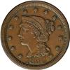 Image 1 : 1850 1C N-18, R.4. AU50 NGC. VF25 EAC. Grellman state 1850[1C] N-18, R.4. AU50 NGC. VF25 EAC.