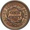 Image 2 : 1850 1C N-23, R.2. MS64 Brown NGC. MS63 EAC. Grellman 1850[1C] N-23, R.2. MS64 Brown NGC. MS63 EAC.