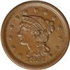 Image 1 : 1851 1C MS64 Brown NGC. N-10, R.1. Brown with a trace 1851[1C] N-10, R.1. MS64 Brown NGC. AU58 EAC.