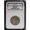 Image 3 : 1851 1C MS65 Brown NGC. N-17, R.2. Brown with a trace 1851[1C] N-17, R.2. MS65 Brown NGC. MS60 EAC.