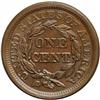 Image 2 : 1853 1C MS64 Brown NGC. N-9, Low R.2. Brown with smoot 1853[1C] N-9, Low R.2. MS64 Brown NGC. MS60 E