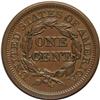 Image 2 : 1853 1C MS62 Brown NGC. N-11, Low R.2. Brown with smoo 1853[1C] N-11, Low R.2. MS62 Brown NGC. AU50 
