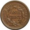 Image 2 : 1853 1C N-12, R.1. MS63 Brown NGC. AU50 EAC. Grellman 1853[1C] N-12, R.1. MS63 Brown NGC. AU50 EAC.
