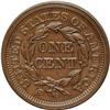 Image 2 : 1853 1C N-17, R.2. MS63 Brown NGC. AU50 EAC. Grellman 1853[1C] N-17, R.2. MS63 Brown NGC. AU50 EAC.