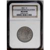 Image 3 : 1853 1C MS64 Brown NGC. N-33, R.2. Brown with 5-10% mi 1853[1C] N-33, R.2. MS64 Brown NGC. MS60 EAC.