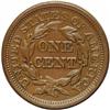 Image 2 : 1854 1C MS62 Brown NGC. N-2, R.1. Brown with smooth, g 1854[1C] N-2, R.1. MS62 Brown NGC. XF40 EAC.
