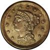 Image 1 : 1854 1C N-4, R.2. MS65 Brown NGC. AU58 EAC. Grellman s 1854[1C] N-4, R.2. MS65 Brown NGC. AU58 EAC.