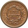 Image 2 : 1854 1C MS64 Brown NGC. N-4, R.2. Brown with 20% mint 1854[1C] N-4, R.2. MS64 Brown NGC. MS60+ EAC.