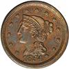 Image 1 : 1854 1C --Improperly Cleaned--NCS. Unc Details. N-5, Lo 1854[1C] N-5, Low R.4--Improperly Cleaned--N