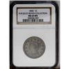 Image 1 : 1854 1C N-8, R.1. MS64 Brown NGC. AU58 EAC. Grellman s 1854[1C] N-8, R.1. MS64 Brown NGC. AU58 EAC.