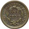 Image 2 : 1854 1C MS64 Brown NGC. N-9, R.2. Brown with 5% faded 1854[1C] N-9, R.2. MS64 Brown NGC. MS60 EAC.