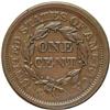 Image 2 : 1854 1C AU58 NGC. N-17, R.1. Brown with smooth, glossy 1854[1C] N-17, R.1. AU58 NGC. VF30 EAC.