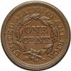 Image 2 : 1854 1C N-22, R.4. MS61 Brown NGC. AU50 EAC. Grellman 1854[1C] N-22, R.4. MS61 Brown NGC. AU50 EAC.