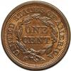 Image 2 : 1855 1C Knob on Ear. N-9, R.1. MS66 Red and Brown NGC. 1855[1C] Knob on Ear. N-9, R.1. MS66 Red and 