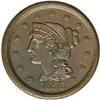 Image 1 : 1856 1C Slanted 5. N-2, R.1--Improperly Cleaned--NCS. 1856[1C] Slanted 5. N-2, R.1--Improperly Clean