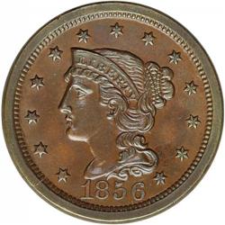 1856 1C Upright 5. N-7, R.2--Improperly Cleaned--NCS. 1856[1C] Upright 5. N-7, R.2--Improperly Clean
