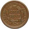 Image 2 : 1856 1C Slanted 5. N-13, R.1. AU55 NGC. VF25 EAC. Grel 1856[1C] Slanted 5. N-13, R.1. AU55 NGC. VF25