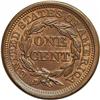 Image 2 : 1856 1C Slanted 5. N-17, R.2. MS64 Brown NGC. MS60+ EA 1856[1C] Slanted 5. N-17, R.2. MS64 Red and B