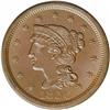 Image 1 : 1856 1C Upright 5 MS65 Brown NGC. N-20, R.3. Brown wit 1856[1C] Upright 5. N-20, R.3. MS65 Brown NGC